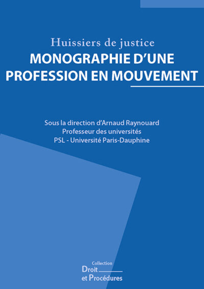 Monographie d'une profession en mouvement