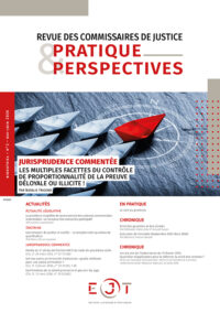 N°3-2026 Mai/Juin - Revue des commissaires de justice : pratique & perspectives